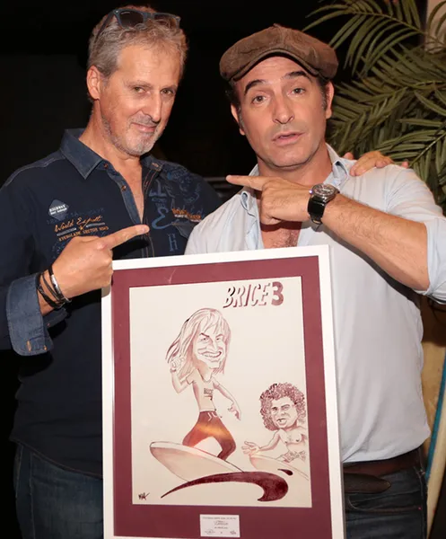 Avec Jean Dujardin
