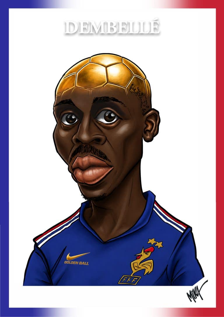 Caricature Dembellé — Mika