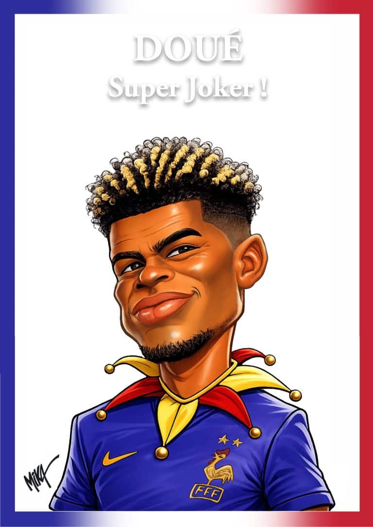 Caricature Doué — Mika