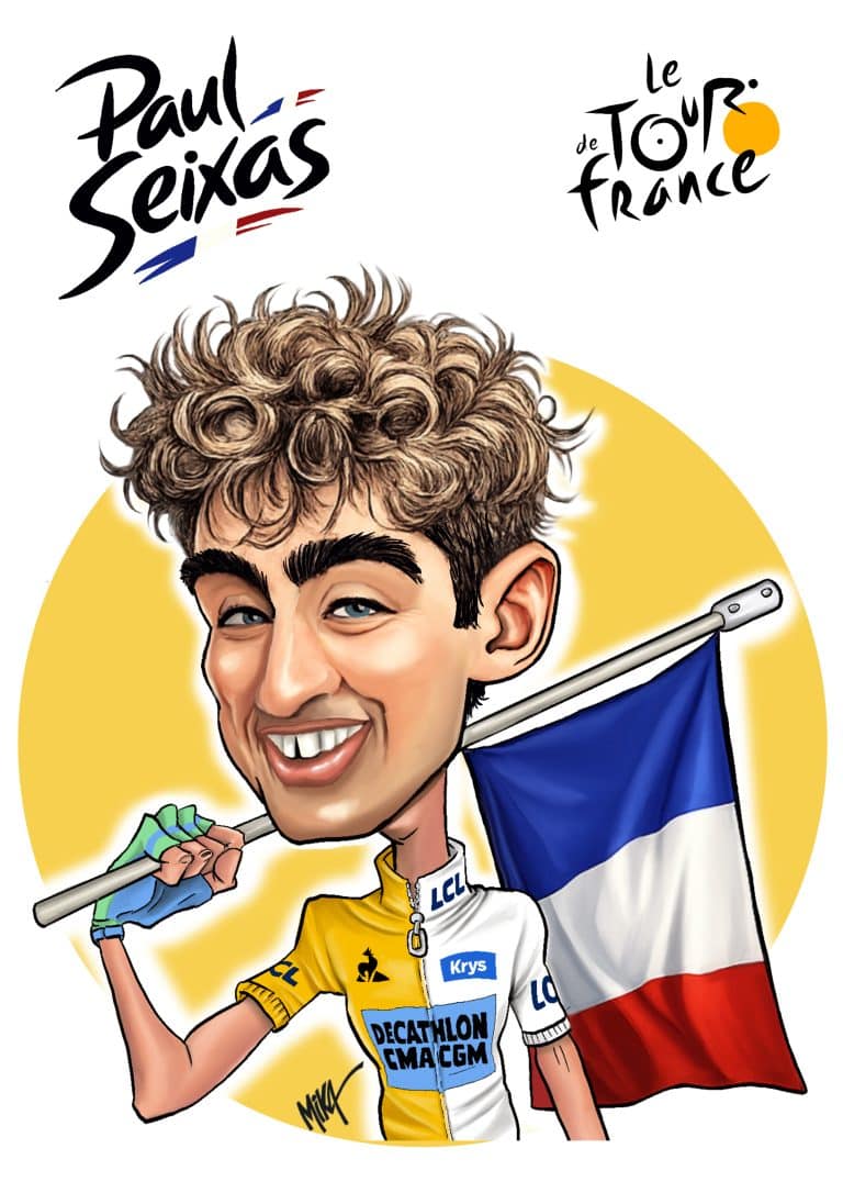 Caricature Seixas — Mika