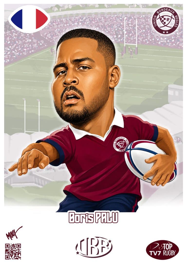 Caricature de Boris Palu par Mika