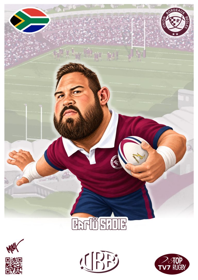 Caricature de Carlü Sadie par Mika