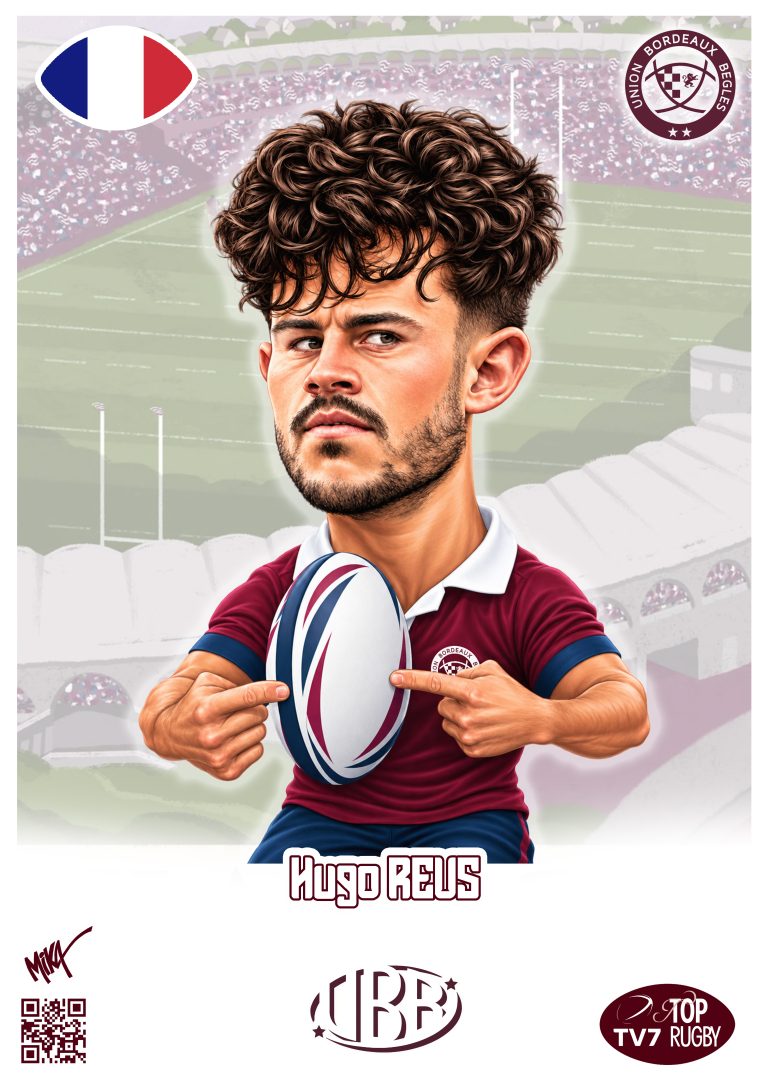 Caricature de Hugo Reus par Mika