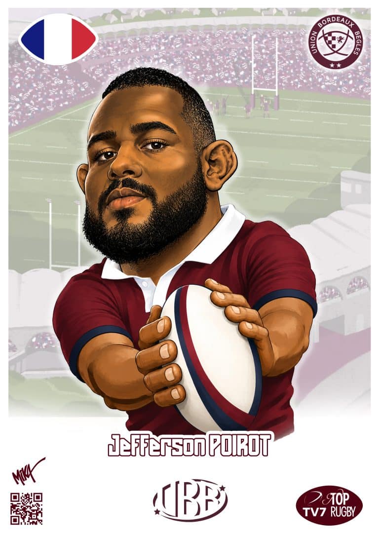 Caricature de Jefferson Poirot par Mika