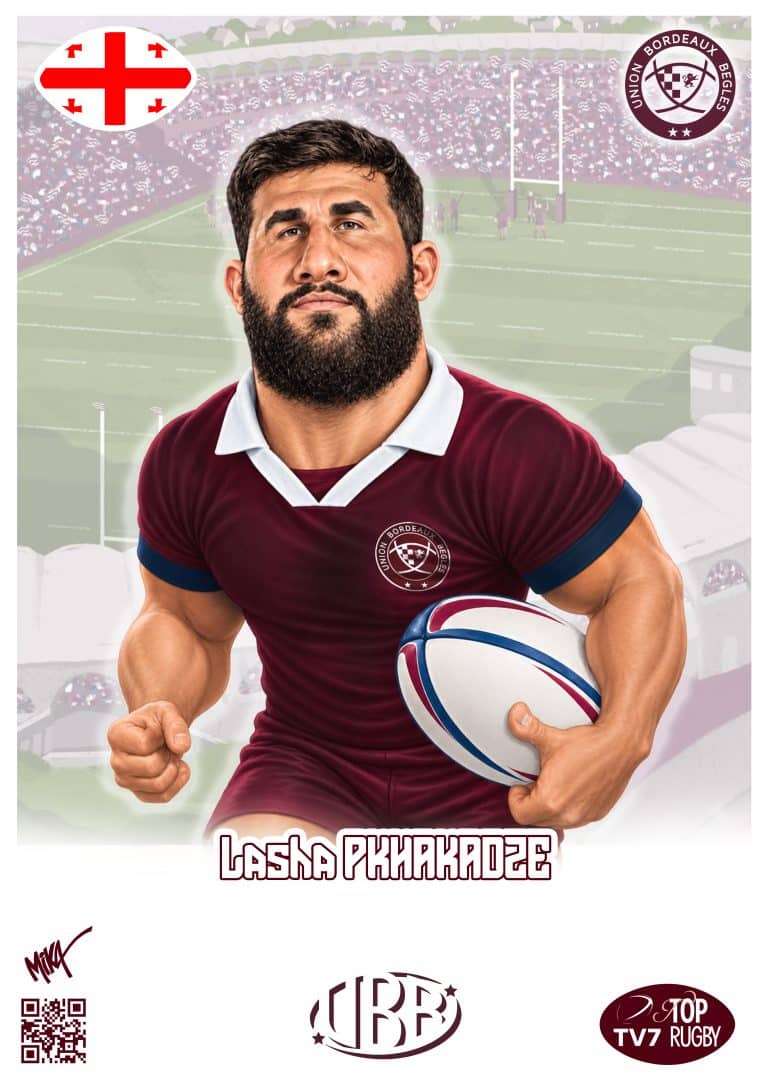 Caricature de Lasha Pkhakadze par Mika