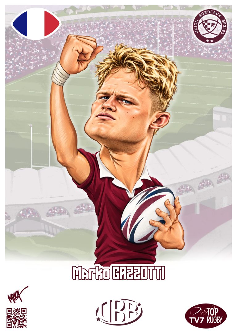 Caricature de Marko Gazzotti par Mika