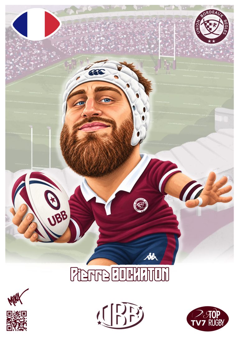 Caricature de Pierre Bochaton par Mika