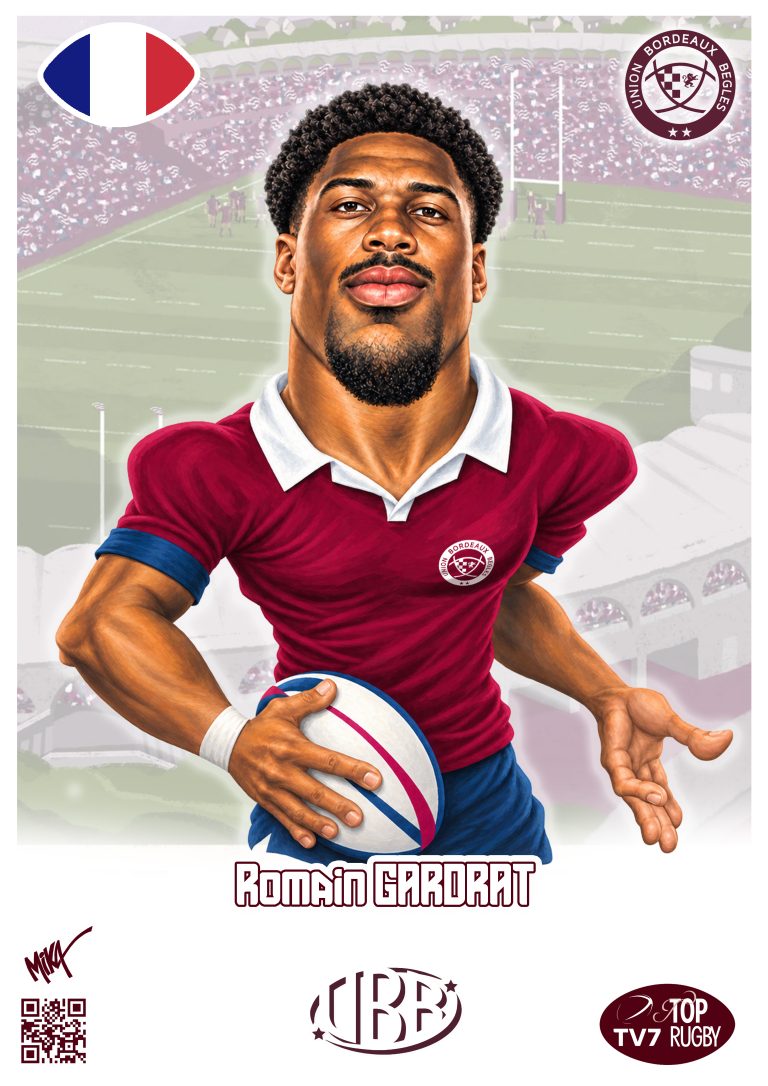 Caricature de Romain Gardrat par Mika