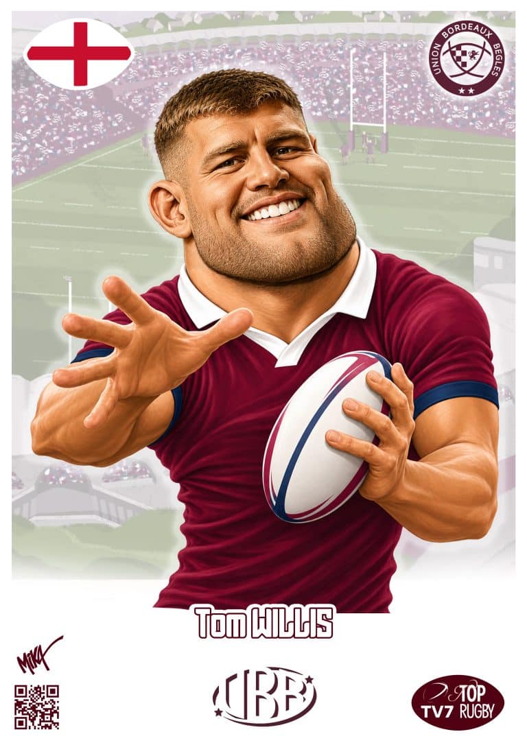 Caricature de Tom Willis par Mika