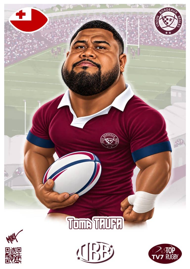 Caricature de Toma Taufa par Mika