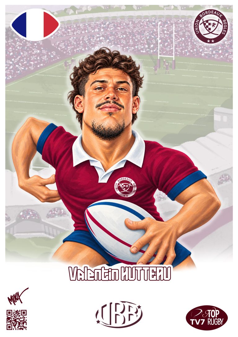 Caricature de Valentin Hutteau par Mika