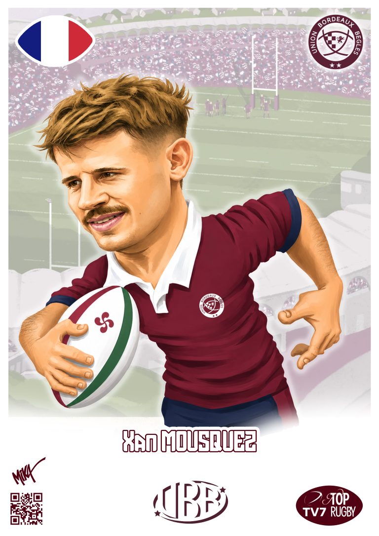 Caricature de Xan Mousques par Mika