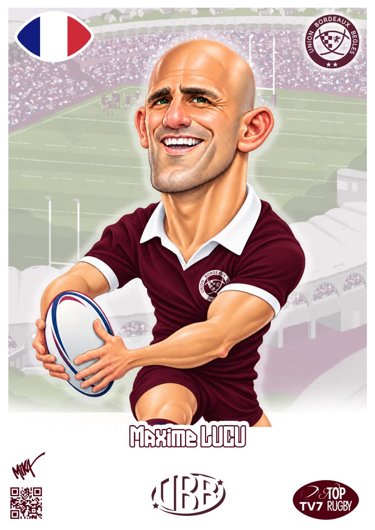 Caricature de Maxime Lucu par Mika